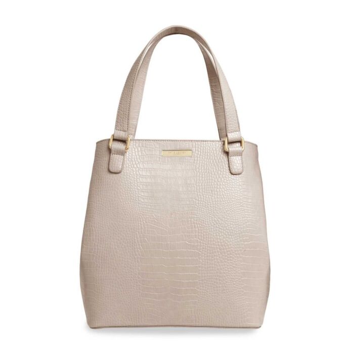 Katie Loxton Celine Croc Day Bag | Oyster-3